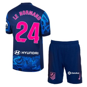 Camiseta de fútbol Atlético Madrid Le Normand 24 Niño 3ª equipación 2024-25